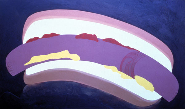 Haida Hot Dog, 1984, 167.6 x 281.9 cm, Vancouver Art Gallery Acquisition Fund, Vancouver, BC.